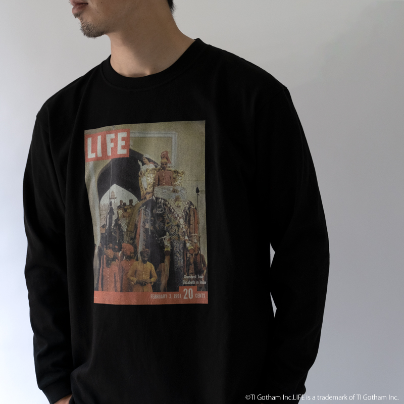 ロングTシャツ（LIFE×木梨サイクル　1961年2月3日号）