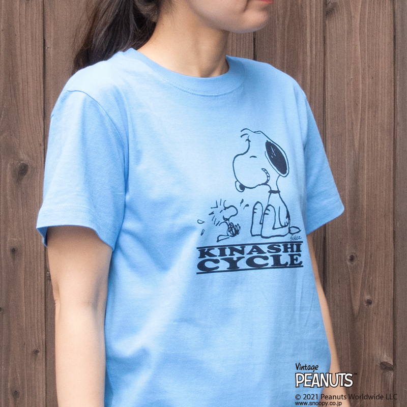 Tシャツ（SNOOPY×木梨サイクル デザインC）