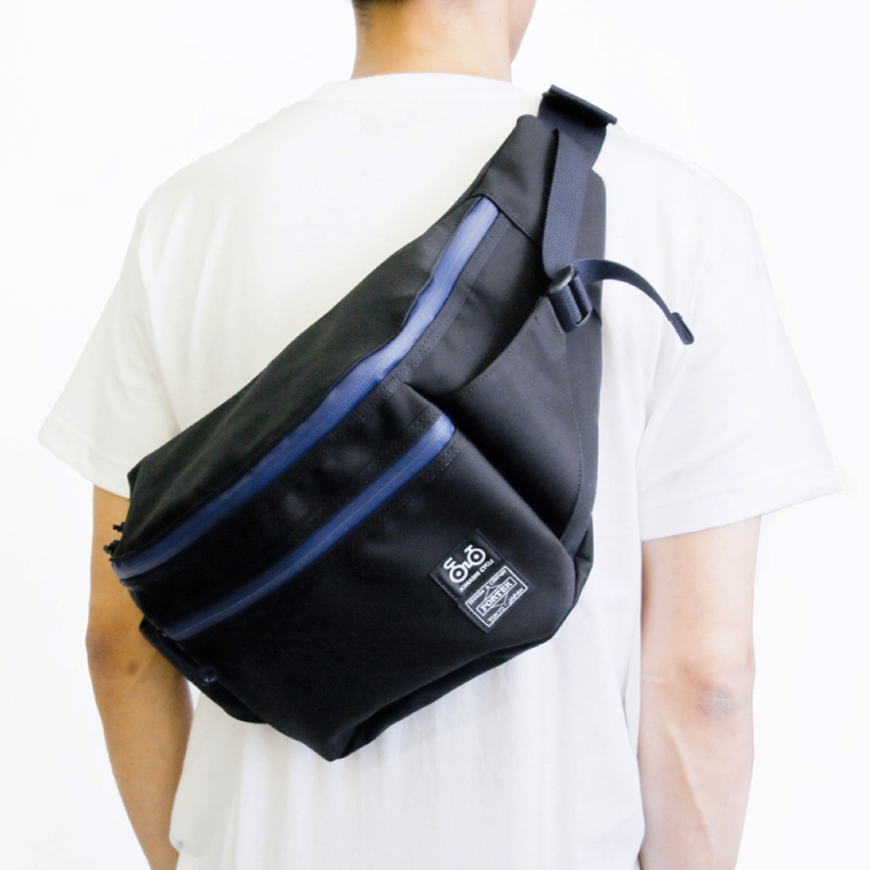 値頃 木梨サイクル×PORTER (コラボボディバッグ) ショルダーバッグ