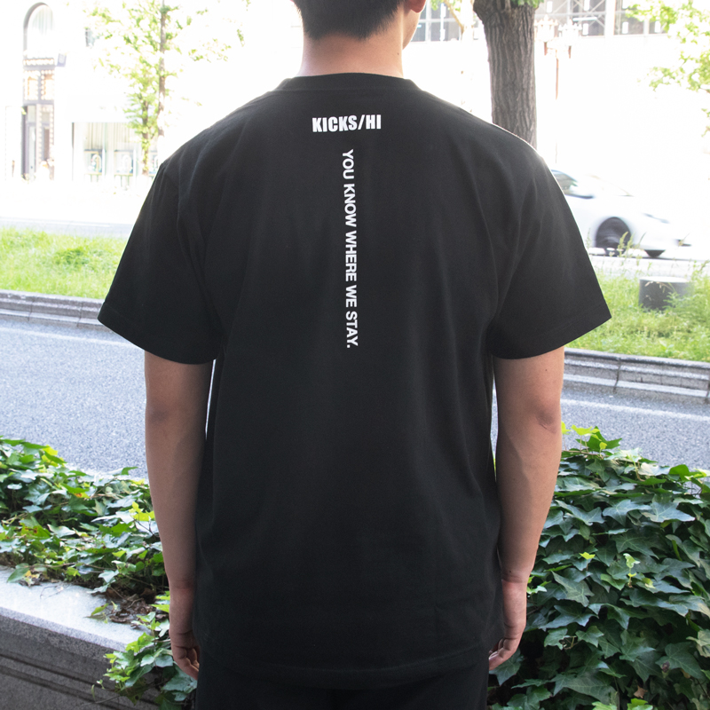 新品　KICKS/HI×木梨サイクル　コラボTシャツ　ブラックXLサイズ