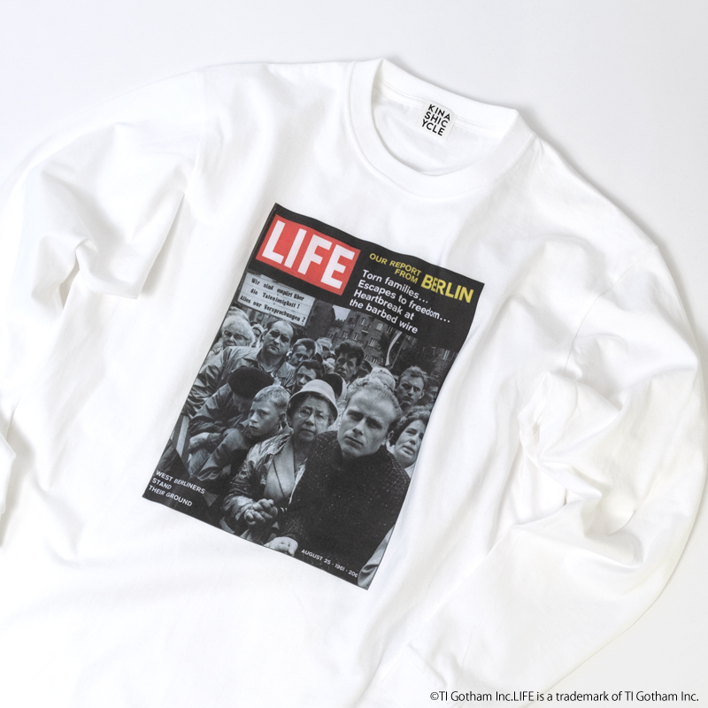 ロングTシャツ（LIFE×木梨サイクル　1961年8月25日号）